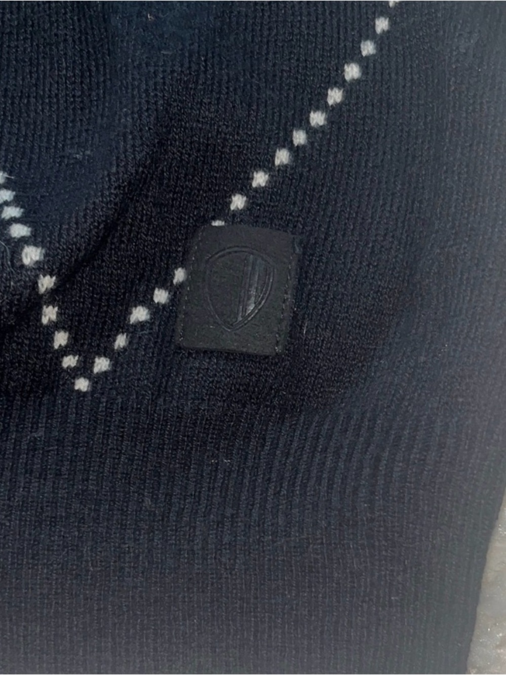 ππ΄ Ben Sherman Black Argyle Sweater - Picture 3 of 10